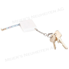 Werbeartikel Massband mit Schlüsselanhänger  (1m)