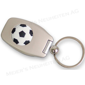 Werbeartikel Fussball Ledlampe mit Schlüsselanhänger
