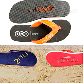 Werbeartikel Flip-Flops Badeschlappen  (Strandschuhe)