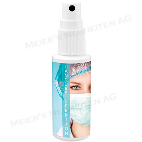 Werbeartikel Handdesinfiketions Spray antibakteriell 50ml