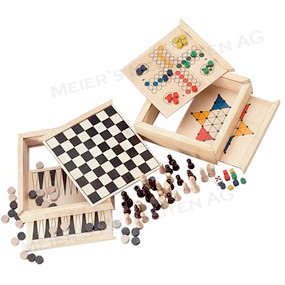 Werbeartikel Spiele Set 5-in-1